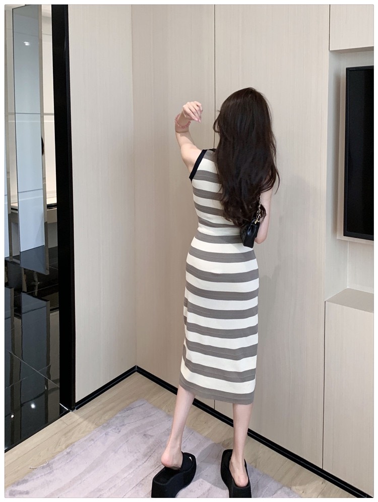 ĐẦM BODY LEN SỌC CAO CẤP D62